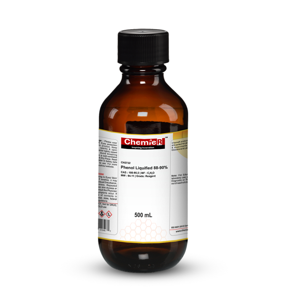 Phenol Liquified 88-90%